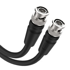 4K SDI Cable - 3 Ft, 12G/3G/6G SDI Video Cable, 75Ohm RG11 Coax BNC Blackmagic C