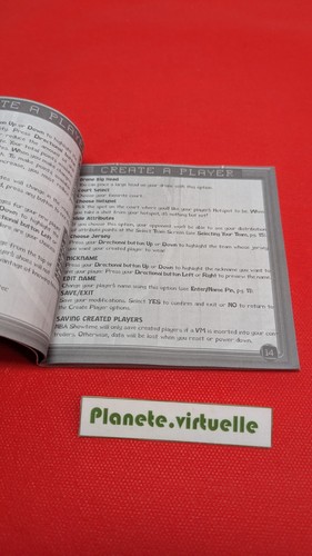 NOTICE NBA SHOWTIME : NBA ON NBC  DREAMCAST SEGA  PAL EUR  🌟  - Photo 3/7