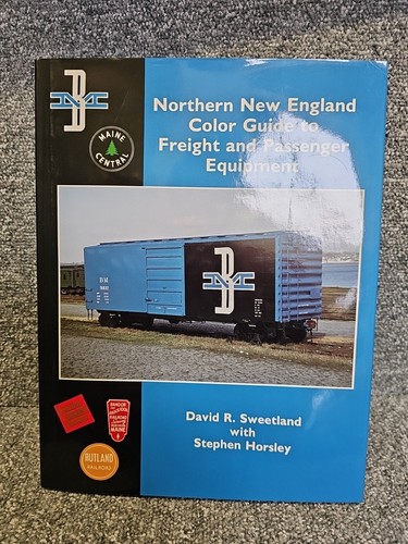 Railroad Northern New England Color Guide Freight Passenger Equipment Sweetland - Picture 1 of 14