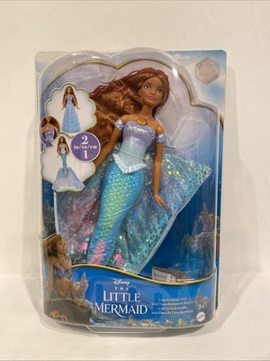 Disney The Little Mermaid Transforming Ariel Doll 2022 Mattel