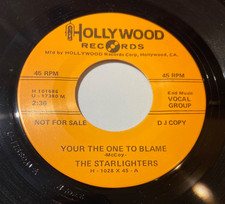 DOO-WOP R&B REPRO 45-STARLIGHTERS-YOURE THE O...