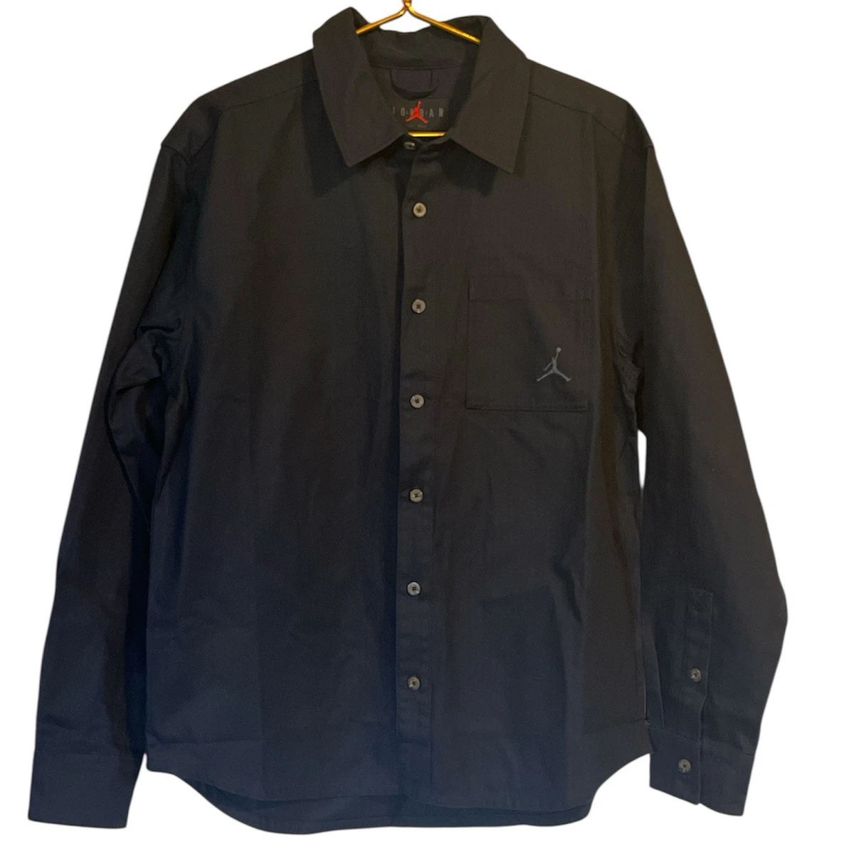 Jordan Long Sleeve Button-Up Casual Button-Down Shirts for Men for