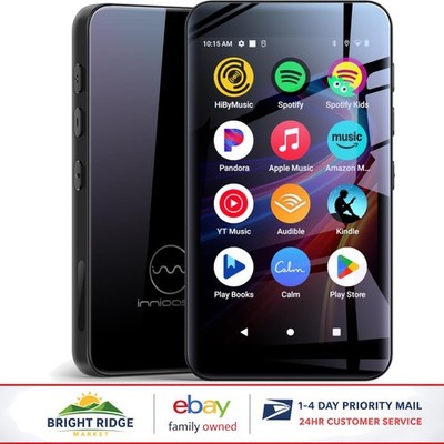 High-Resolution Audio Player with Video Playback and 25-Hour Battery Life