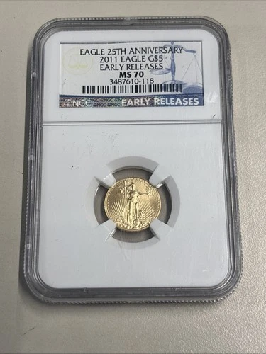 2011 American Gold Eagle 1/10 oz — photo from another recent sale