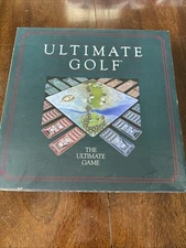 Vintage ULTIMATE GOLF BOARD GAME Collectible Unpunched Markers Complete 1985