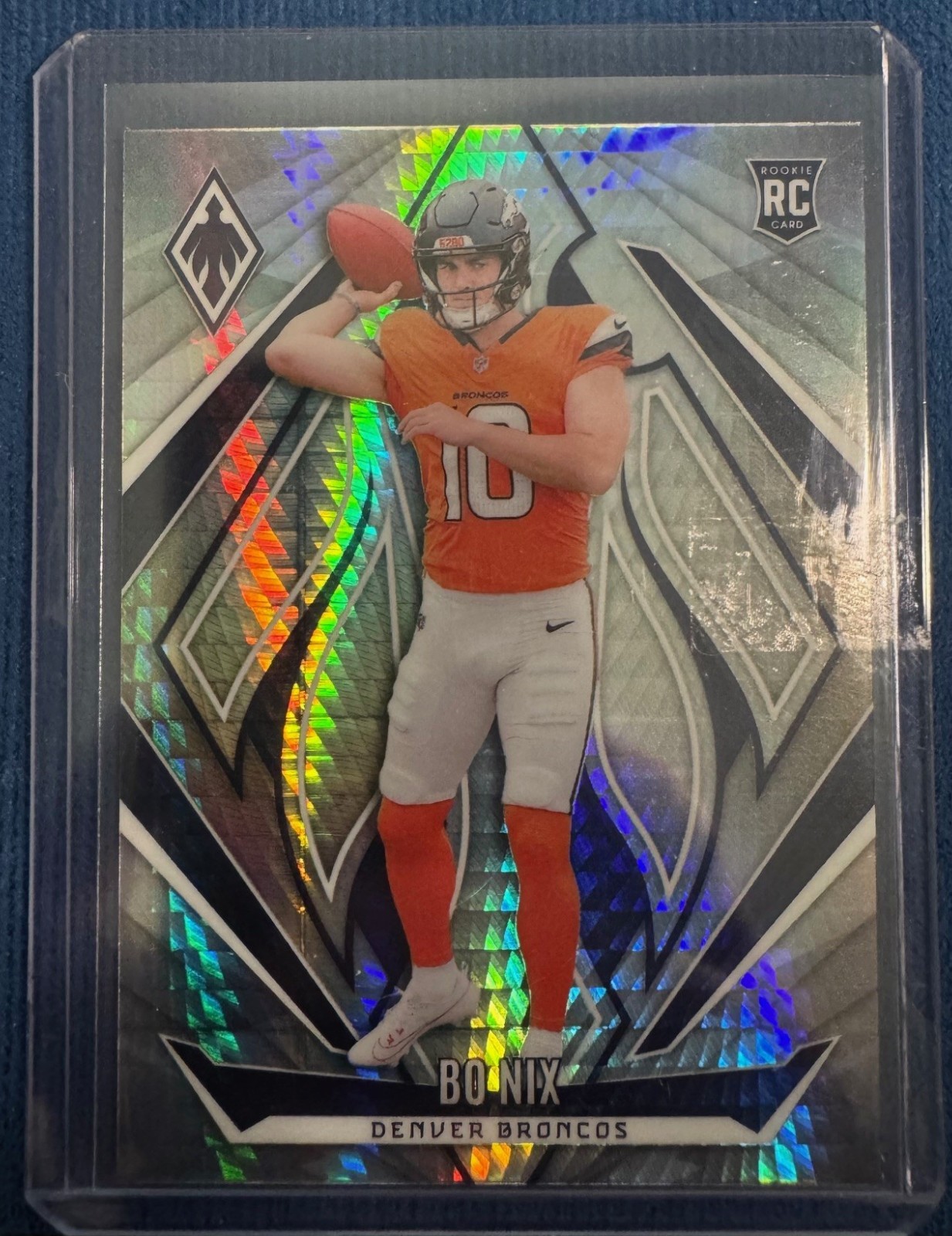 2024 Panini Phoenix - Rookies Bo Nix #159 Hyper (RC)