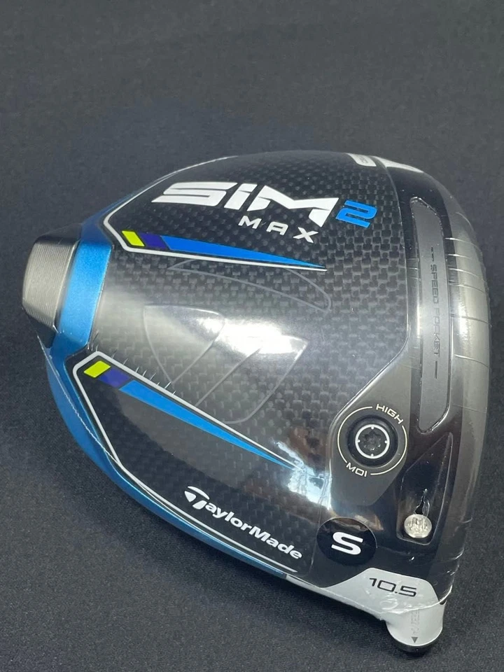 TaylorMade SIM 2 Max 10.5 degree Driver Head RH w/cover *NEW* - Image 2 of 4