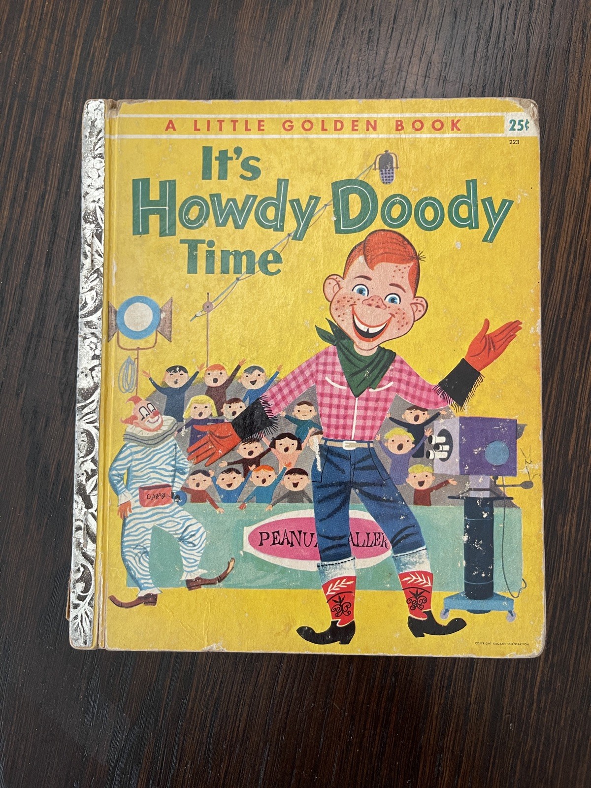 Vintage Children Book 1955 It's Howdy Doody Time Little Golden Book 1st Edition