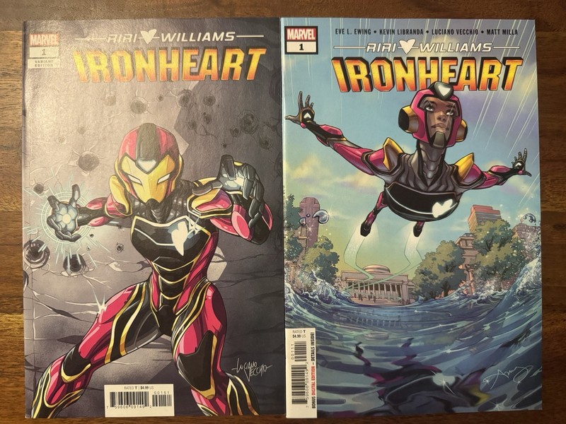 Ironheart #1 - Incentive 1:10 & Cover A Lot  - Marvel Comics 2018 - New NM