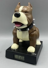 Big Mouth Toys Sparky The Rappin' Bulldog Talking Alarm Clock Digital Display