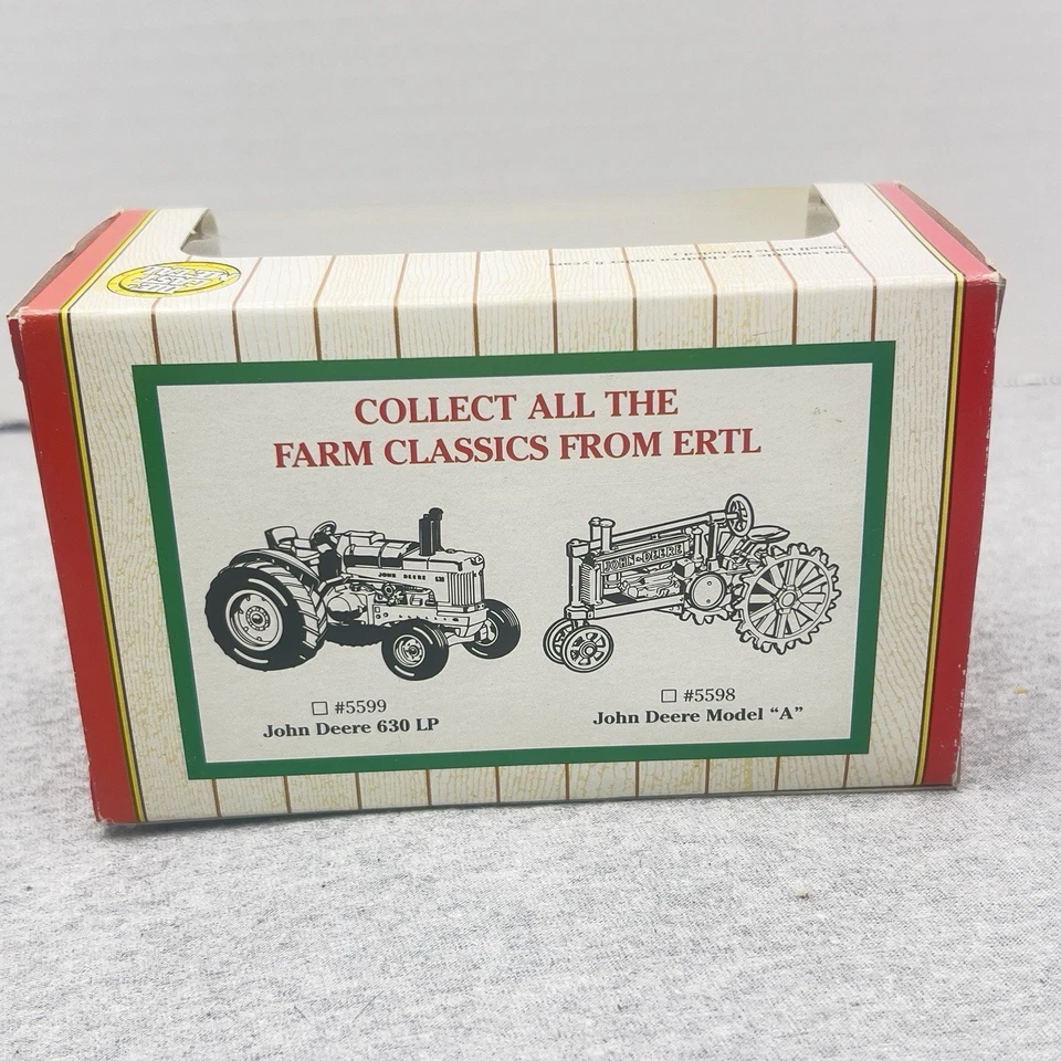 ERTL Farm Classics John Deere Model A Tractor 1:43 Die-Cast Collectible - Image 4 of 4