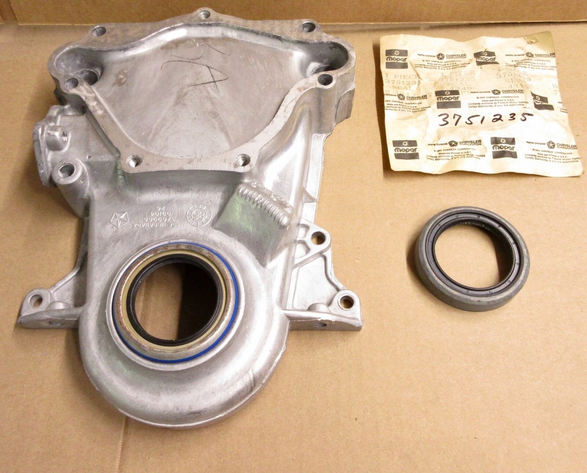 Mopar 3769964 timing cover 1976-1991 Chrysler, Dodge