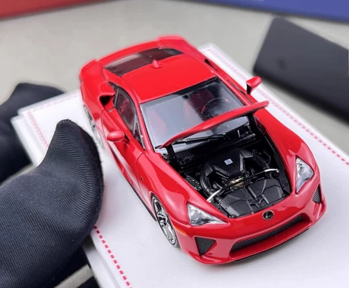 FH 1:64 Red LFA Coupe Racing Sports Model Diecast Metal Car - Picture 10 of 12