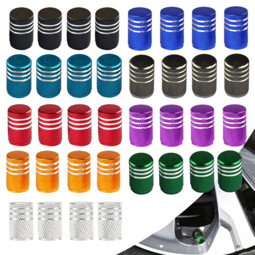 4pcs Aluminum Car Tire Valve Cap Tyre Valve Stem Cover Air Dust Wheel Rim Caps - Picture 9 of 57