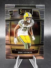2021 Panini Select Eric Stokes Rookie RC #88 Green Bay Packers