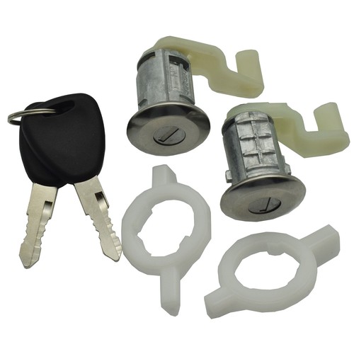 DOOR LOCK BARREL CYLINDER FRONT LEFT RIGHT & 2 KEYS FOR RENAULT CLIO II MASTER - Picture 2 of 8