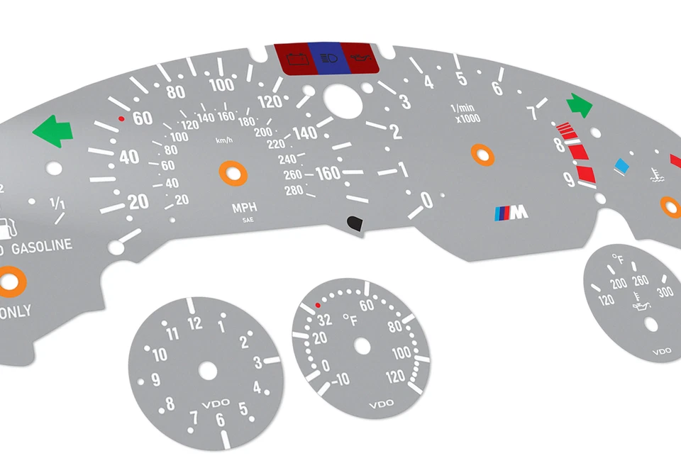 Para BMW Z3 M - Diales velocímetro Medidores MPH Especificaciones EE. UU. Foto 3 de 4