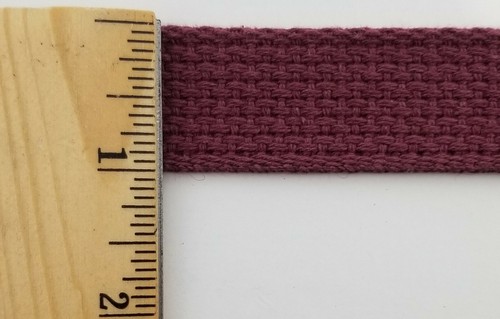 1 Zoll Baumwollgurtband - 10 durchgehende Yards - VIELE FARBEN VERFÜGBAR - Made in USA - Bild 33 von 39