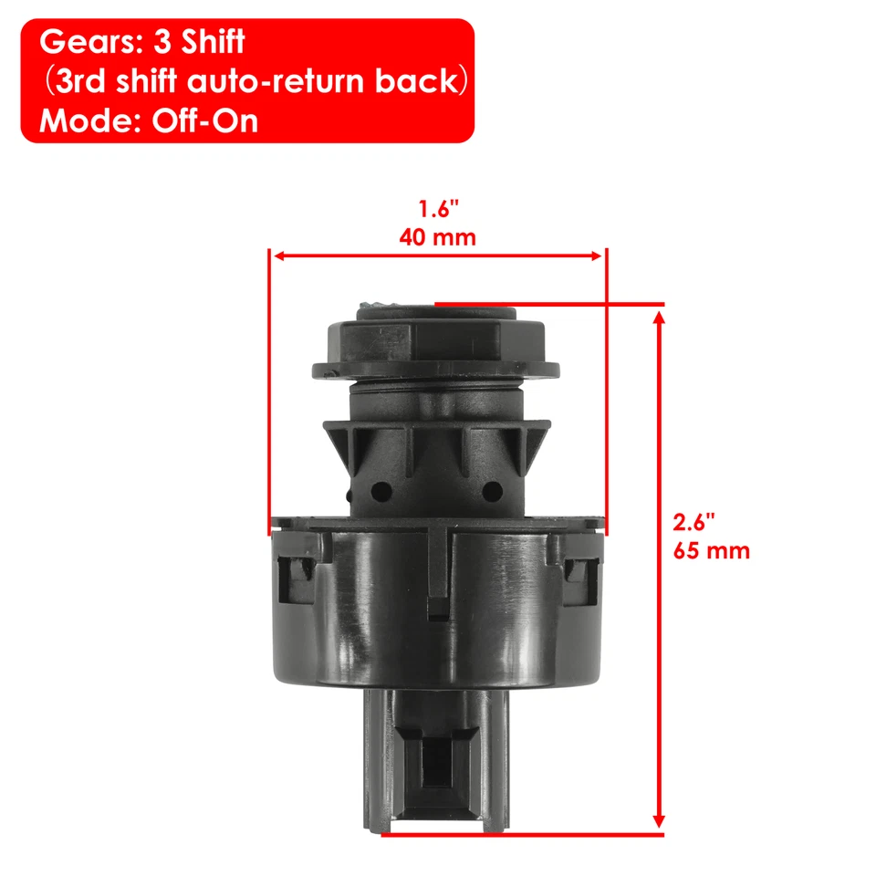 Interruptor de llave de encendido para Arctic Cat TZ1 Z1 LXR Turbo / Bearcat Z1 XT 2010-2011 Foto 2 de 4