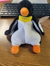 Ty Beanie Babies Waddle the Penguin W/ Errors Rare