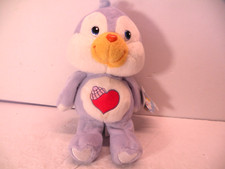 2002 Cozy Heart Penguin 20th Anniversary 8" Care Bear Cousins Beanie Plush