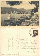 SANTA MARGHERITA LIGURE BELLA PANORAMICA CON BARCA  A VELA-63253