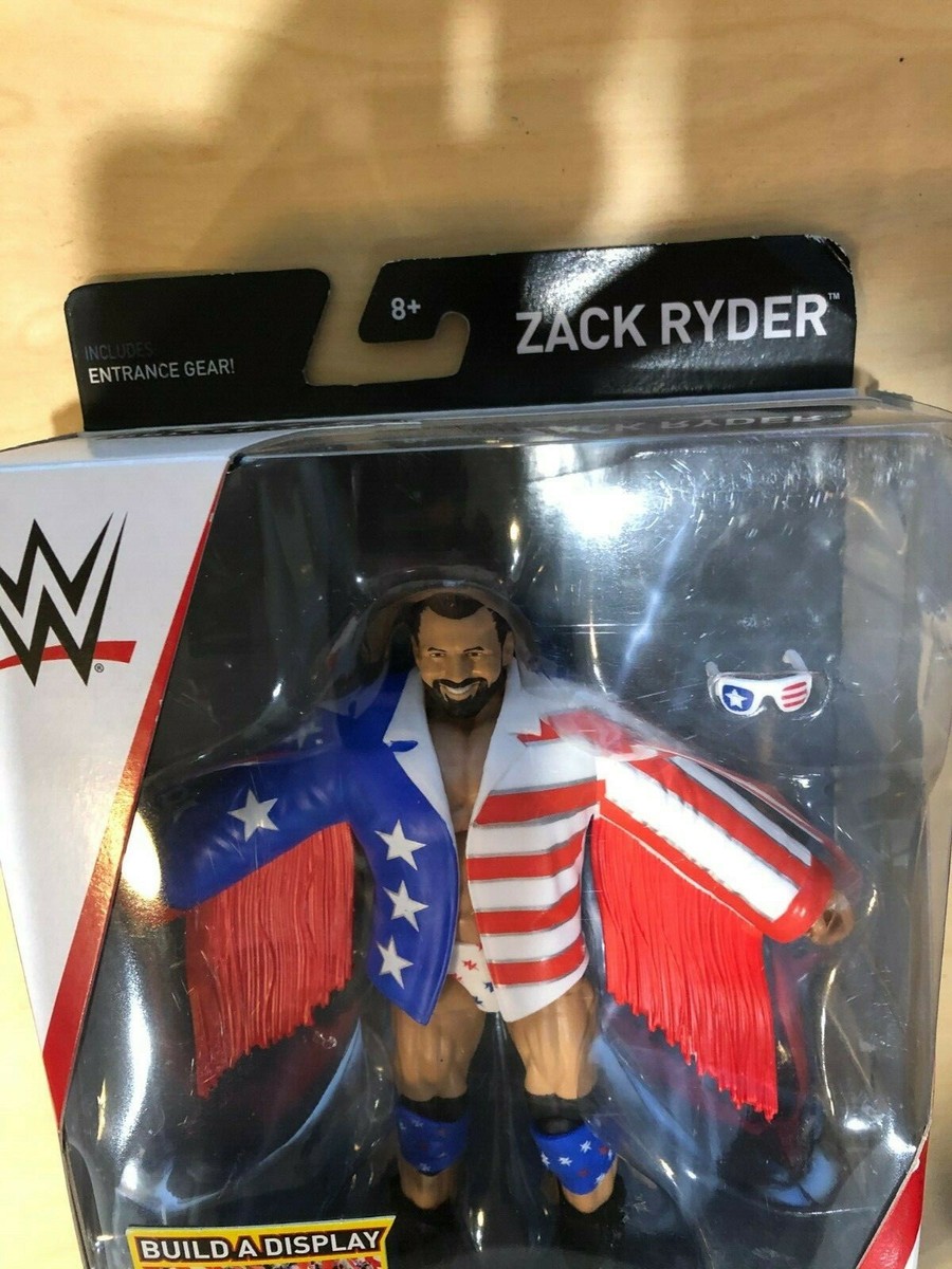 WWE Elite Collection ZACK RYDER Wrestling Action Figure