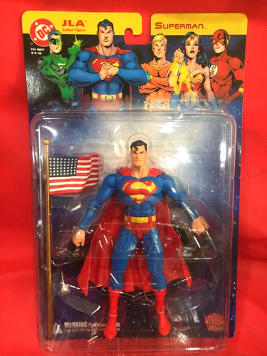 SUPERMAN WONDER WOMAN FLASH ATOM JLA Series 1 + 2 DC Direct 8 Figure Lot SEALED - Picture 17 of 18
