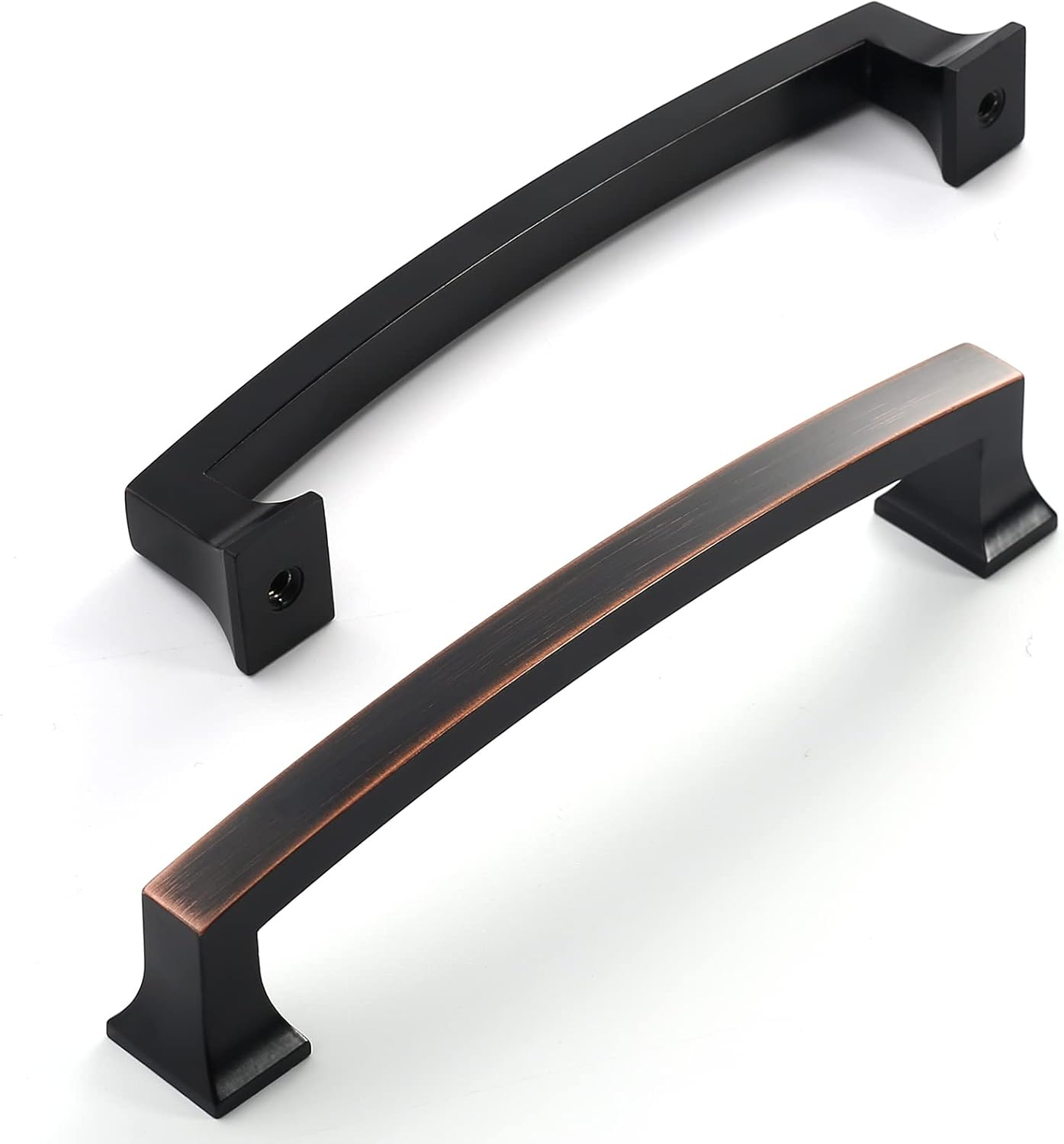 10 Pack Oil Rubbed Bronze 5 Inch(128Mm) Hole Centers Kitchen Cabinet Pulls Cabin