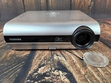 Refurbished Toshiba TDP-T40U DLP Projector Portable HD 1080i Unit Only Tested