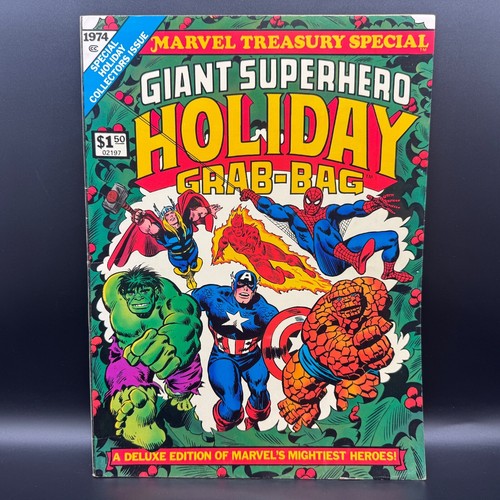 Marvel Treasury Special #1 Giant Superhero Holiday Grab Bag (1974) Comic Book