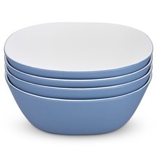 4 Pack Dinner Bowls Unbreakable Dishwasher/Microwave Safe 16cm Diameter Bayside