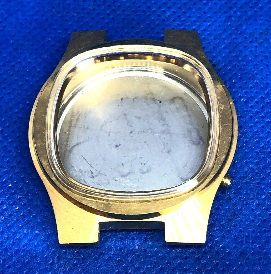 VINTAGE Carrure Watch Box RONDA QUARTZ 32768 Hz Watch Case Watch Case OR