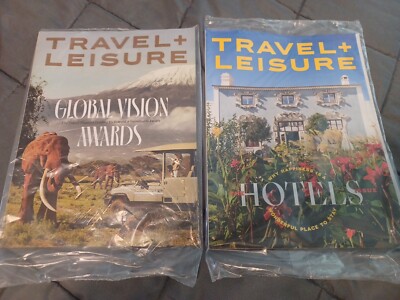 Travel+Leisure Lots Of 2 April & May Magzine GLOBAL VISION AWARDS HOTELS ISSUE 