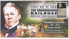 24-078, 2024, The Underground Railroad, First Day Cover, Pictorial Postmark, Tho