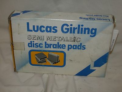 LUCAS GIRLING BRAKE PADS FITS AN AUDI 4000 part #GPM277