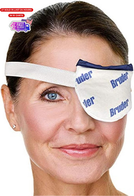 Moist Heat Eye Compress | Single Eye | Microwave Activated | Fast Acting and Eff