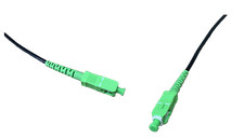 SMA-9/125-SC/APC Single Mode Indor Armored 3.0 Fiber Optic Patch Cable