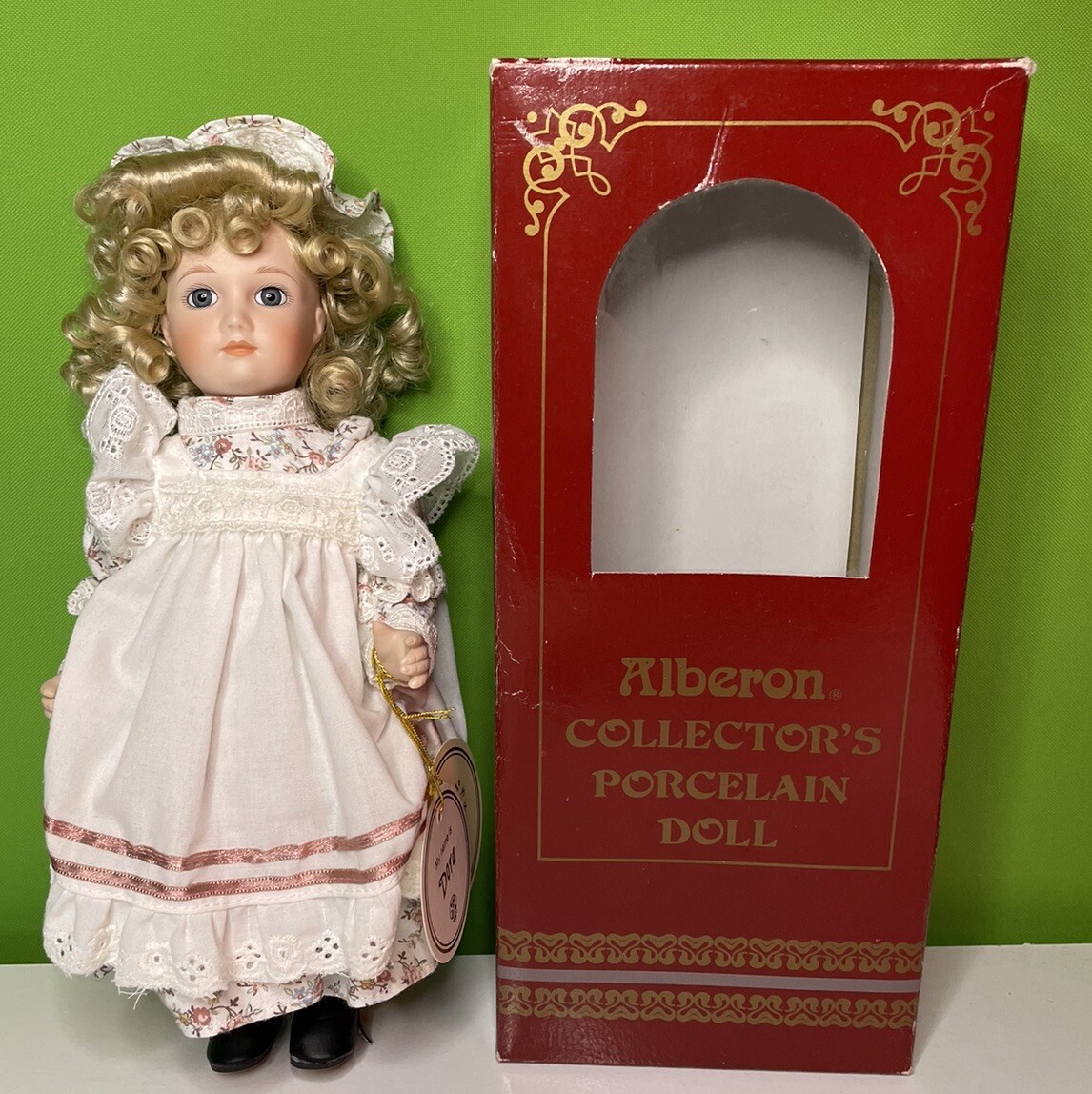 英国製Alberon Collector's Porcelain Doll 英国製Alberon Collector's