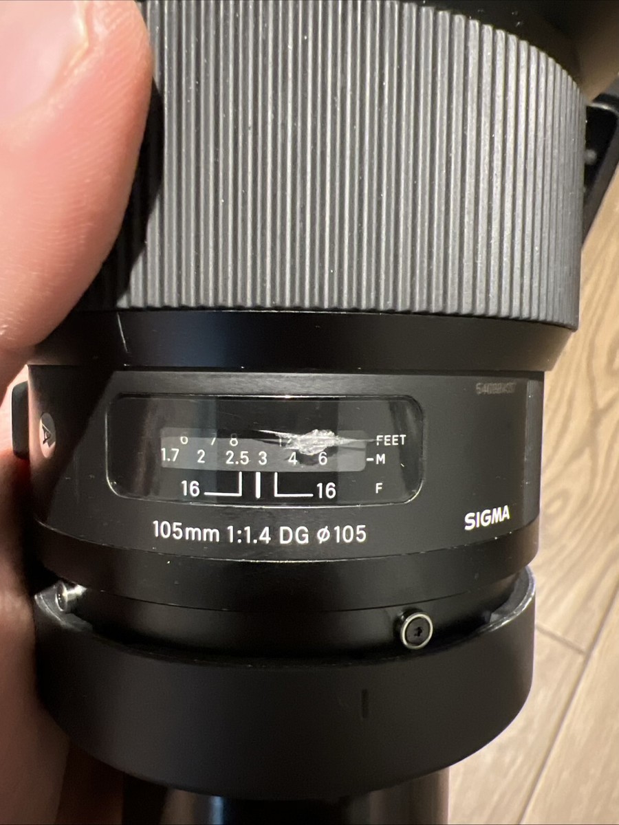 For Sigma 105mm F1.4 DG First Lens E-Mount Lens for Sony