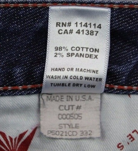 Women's People's Liberation Jeans Boot Cut USA Made Size 27 (Measurements 31x33) - Picture 5 of 9