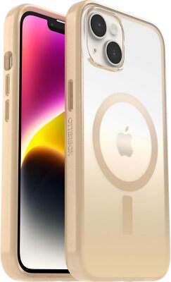 OtterBox - Clear iPhone 14 Case (ONLY) - Made for Apple MagSafe, Tiara (Gold)