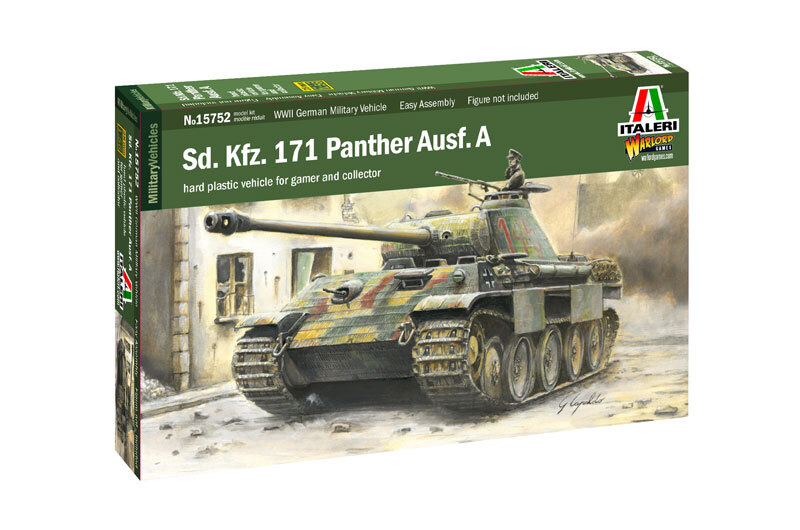 Italeri Sd. Kfz. 171 Panther Ausf. A Kit 1:56 IT15752 Modellino