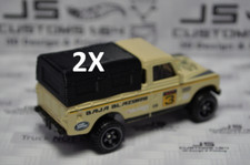 Land Rover Series III Hot Wheels - 2X Custom Bed Covers or Shells - 1:64 scale