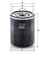 Mann-Filter W 7052 ÖLfilter FÜR VW