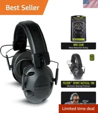 Sport Tactical 100 Electronic Hearing Protector Ear Protection NRR 22 dB, Ide...