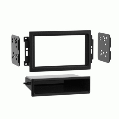 Dodge RAM (DR/DH Facelift) 2006-2008 Radioblende 1-DIN 2-DIN Autoradio Blende