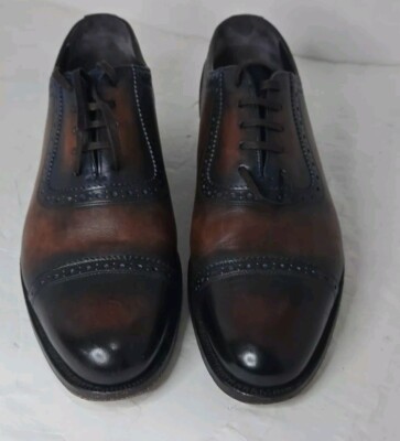 JMLeGazel Paris EN01 Vlad4 02 Hand-Painted Perf Cap Toe  display picture 2