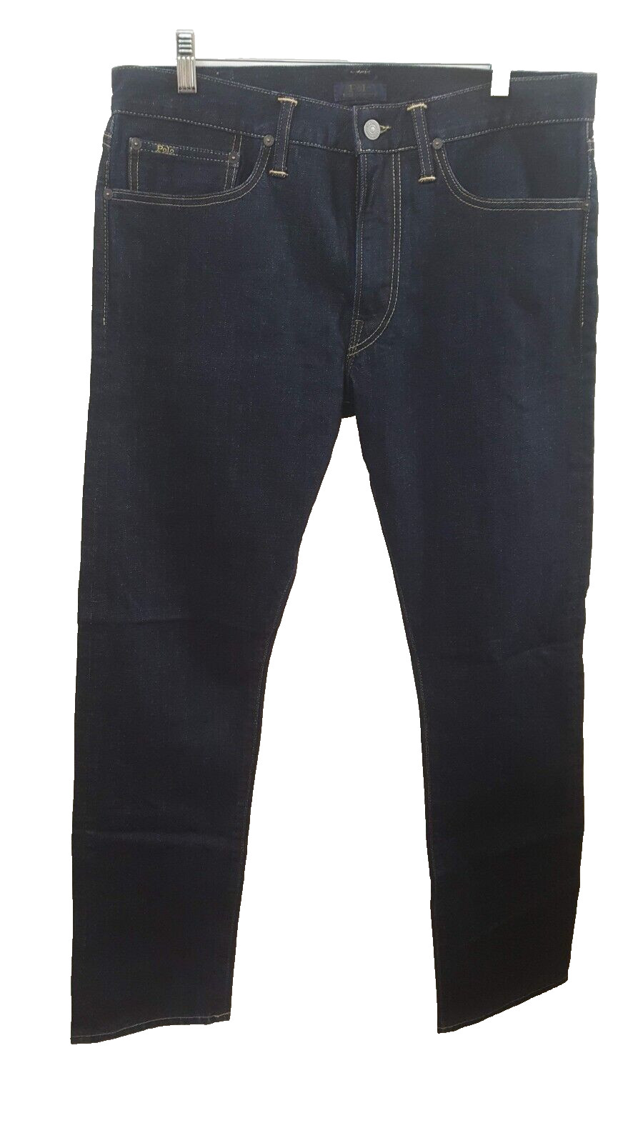 Мужское поло Ralph Lauren The Sullivan Slim, темно-синее, 32 X 32