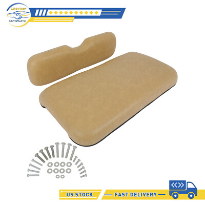 New Golf Cart Front Seat Cushion Set For EZGO RXV Tan